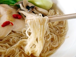 蝦子麺調理例